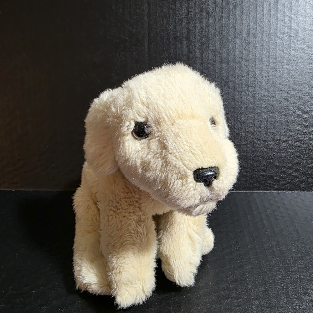 HANSA Yellow Labrador‎ Plush 8" Stuffed Animal Lab Puppy Dog